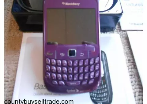 BlackBerry Curve 8530 Smartphone(Purple)